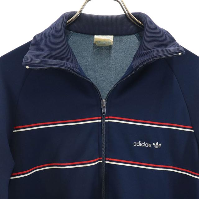 90s adidas Track Jacket 紺オレンジ XL アディダス トラック