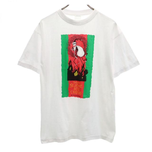 セガ 1998 90s オールド ナイトメアビフォークリスマス 半袖 Tシャツ ホワイト系 SEGA メンズの通販は