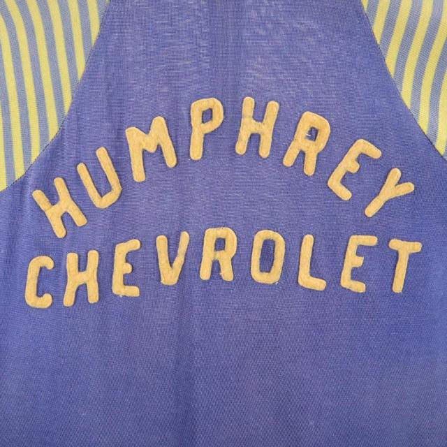 ウィルトン 50s 半袖 ゲームシャツ ポロシャツ M イエロー×ネイビー WILTON オールド ヴィンテージ メンズ ウィルトン 50s 半袖 ゲームシャツ ポロシャツ M イエロー×ネイビー