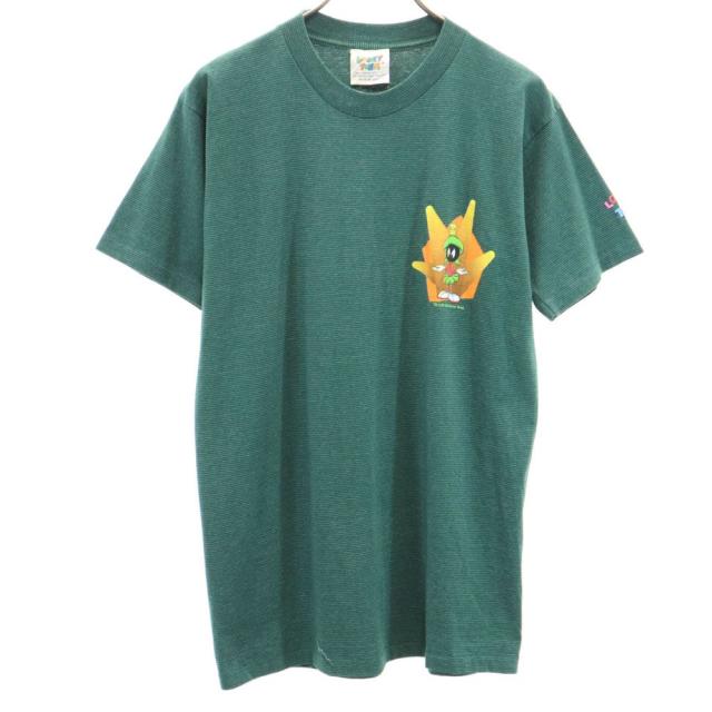 old ボーダープリントTシャツ