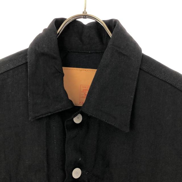 リーバイストラウス デニムジャケット L ブラック LEVI STRAUSS & CO 