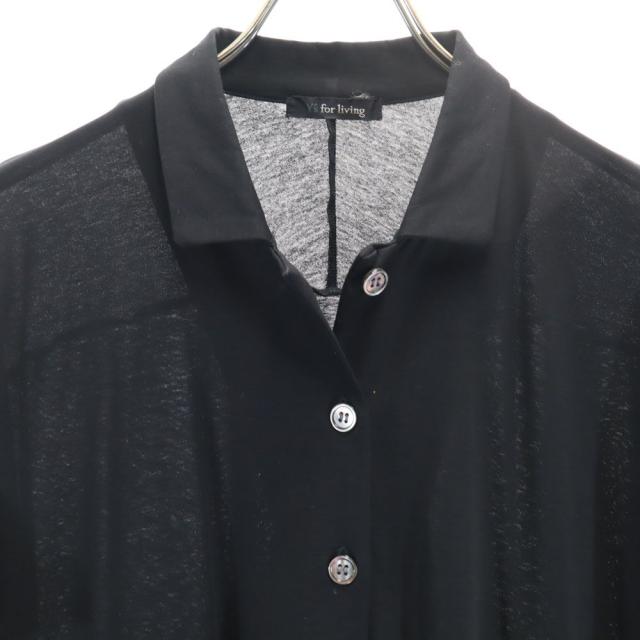 美品 Y's for living ロングワンピース 黒 サイズF*ED1139 美品 Y's for living ロングワンピース 黒 サイズF*ED1139