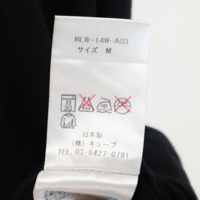未使用 マークアンドロナ 日本製 半袖 Tシャツ M ブラック MARK&LONA スカル レディース_9