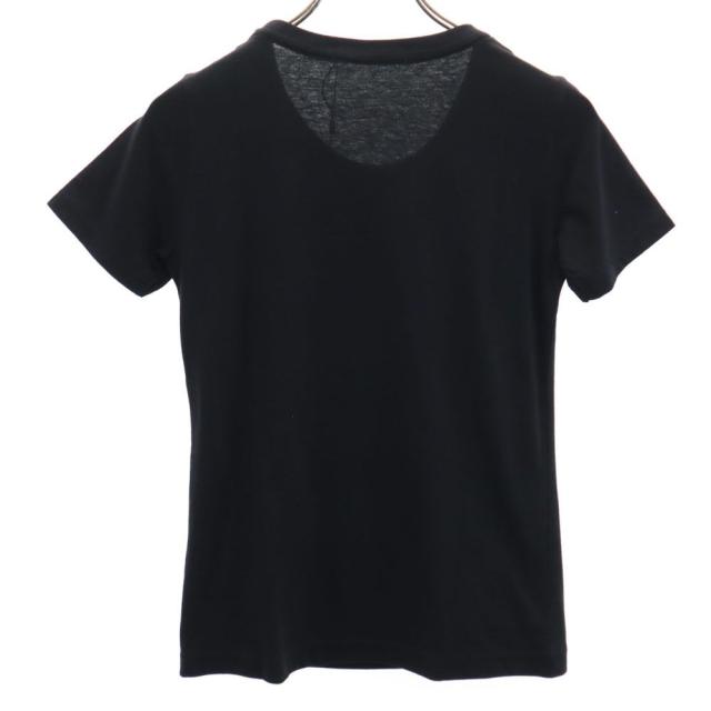 未使用 マークアンドロナ 日本製 半袖 Tシャツ M ブラック MARK&LONA スカル レディース_1