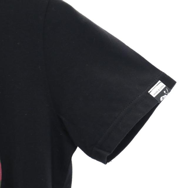 未使用 マークアンドロナ 日本製 半袖 Tシャツ M ブラック MARK&LONA スカル レディース_3