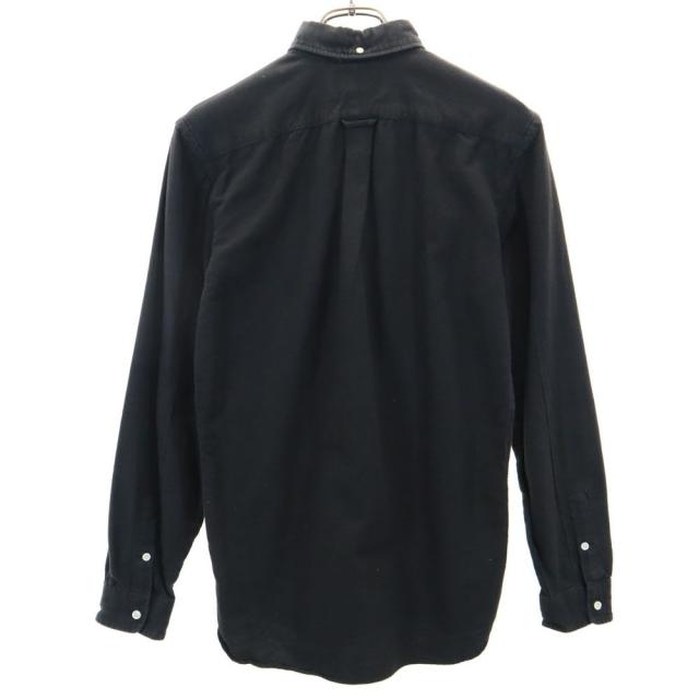 ダブルアールエル 長袖 ボタンダウンシャツ XS ブラック RRL Ralph