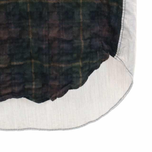 コムデギャルソンオム 2011年 日本製 長袖 シワ加工 チェックシャツ M ブラウン 他 COMME des GARCONS HOMME メンズの通販は