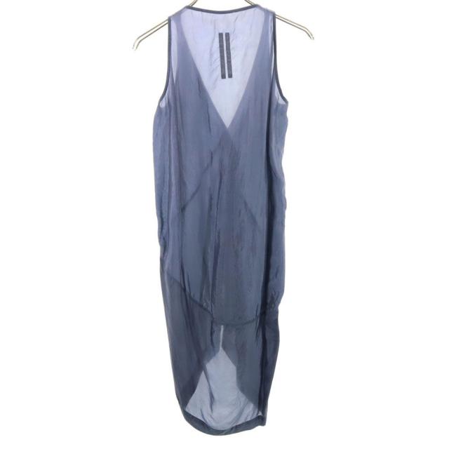 リックオウエンス ノースリーブ ワンピース S グレー Rick Owens レディースの通販は