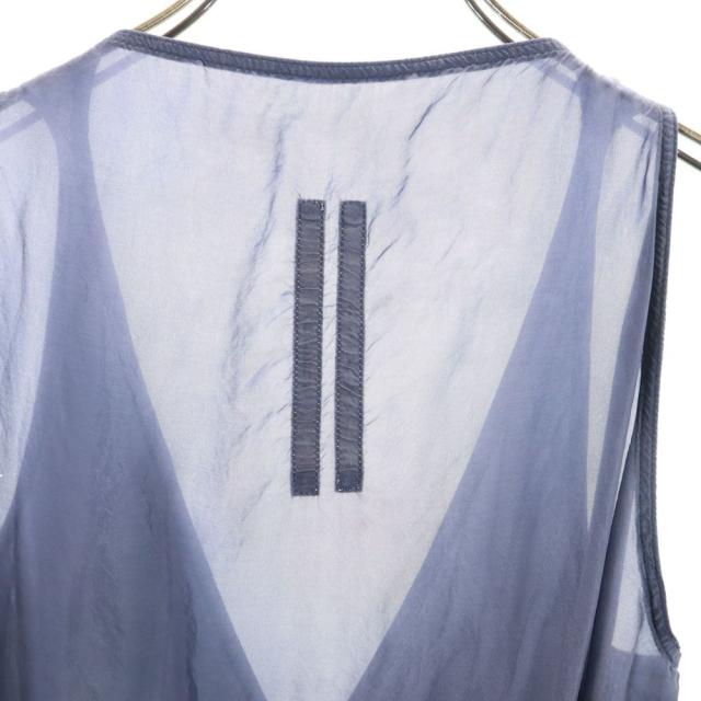 リックオウエンス ノースリーブ ワンピース S グレー Rick Owens レディースの通販は