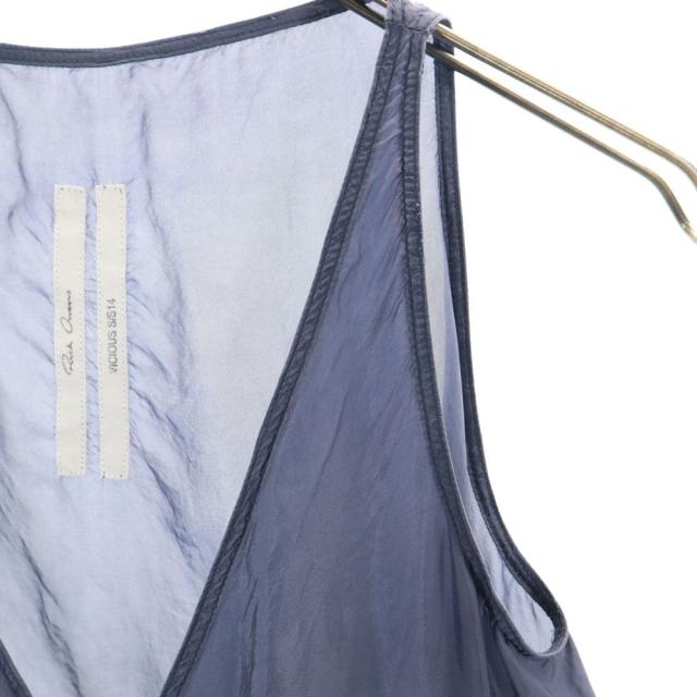 リックオウエンス ノースリーブ ワンピース S グレー Rick Owens レディースの通販は