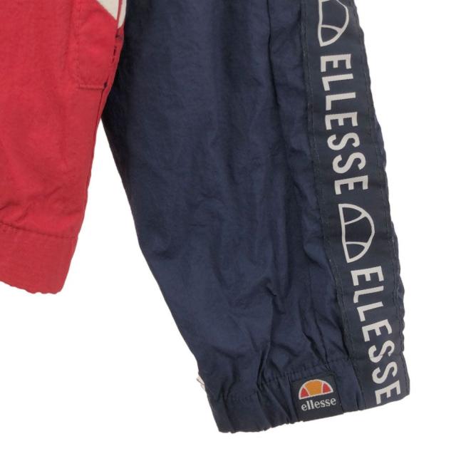 エレッセ 長袖 ウインドブレーカー S ネイビー系 ellesse ブルゾン