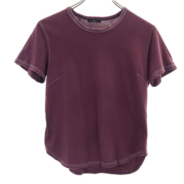 ワイズ 80s 90s 日本製 半袖 Tシャツ パープル系 Y’s レディースの通販は 7,834円