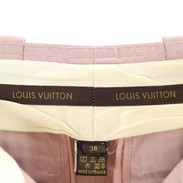ルイヴィトン フランス製 パンツ 38 ピンク系 LOUIS VUITTON レディース_7
