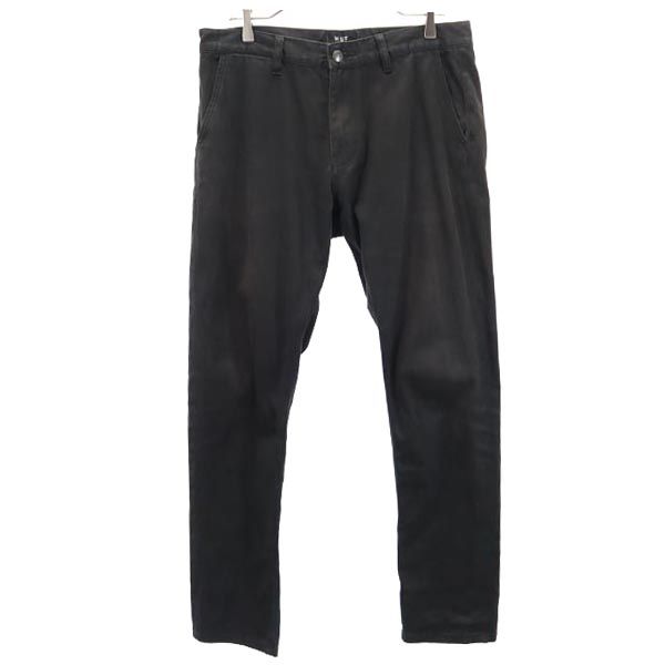 ハフ テーパードパンツ W33 黒 HUF メンズ