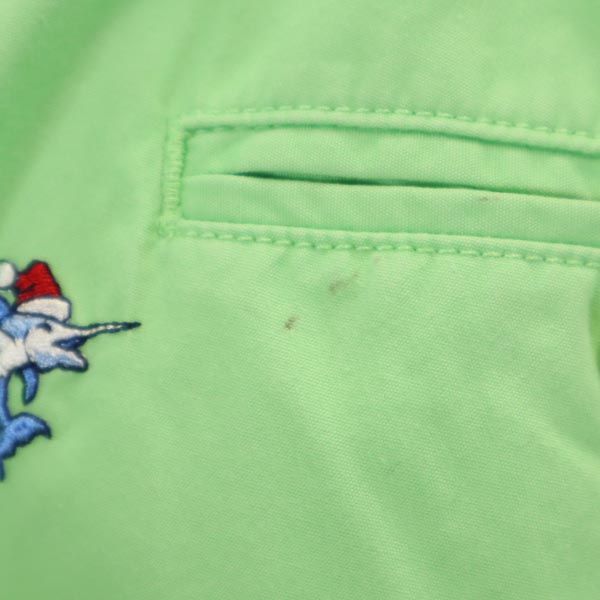 古着 Vineyard Vines ヴィニヤードヴァインズ ロングパンツ w33 グリーン系 フィッシュ刺繍 メンズ ヴィニヤードヴァインズ ロングパンツ w33 グリーン系 Vineyard Vines
