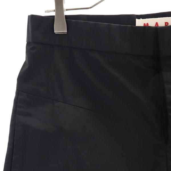 マルニ イタリア製 クロップドパンツ 38 黒いこと系 MARNI 名取り草飛球 レディース