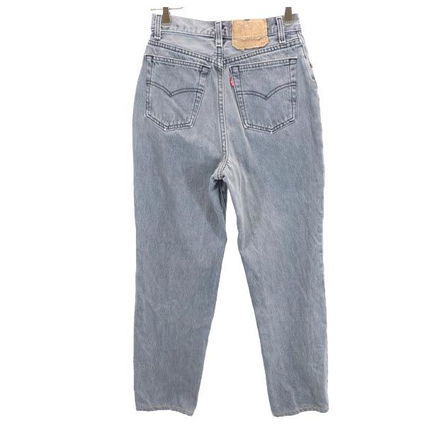 リーバイス 80s USA製 17501-6158 デニムパンツ 7 グレー Levi’s ボタンフライ ジーパン レディース リーバイス 80s USA製 17501-6158 デニムパンツ 7 グレー Levi's