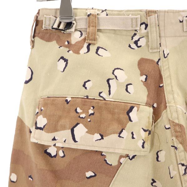 アメリカ軍 80s DLA チョコチップ ミリタリー カーゴパンツ XS
