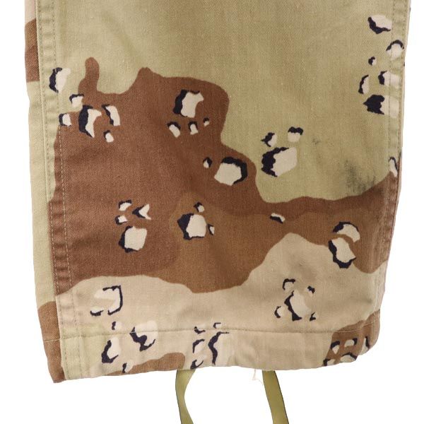 アメリカ軍 80s DLA チョコチップ ミリタリー カーゴパンツ XS