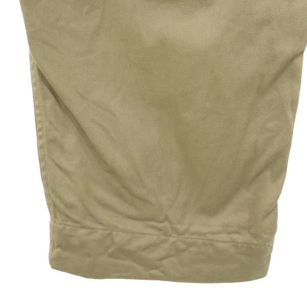 オランダ軍 60s チノパンツ ベージュ NETHERLAND ARMY ボタンフライ メンズ オランダ軍 60s チノパンツ ベージュ NETHERLAND ARMY ボタンフライ