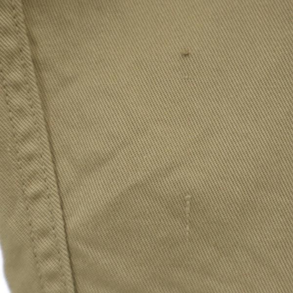 オランダ軍 60s チノパンツ ベージュ NETHERLAND ARMY ボタンフライ