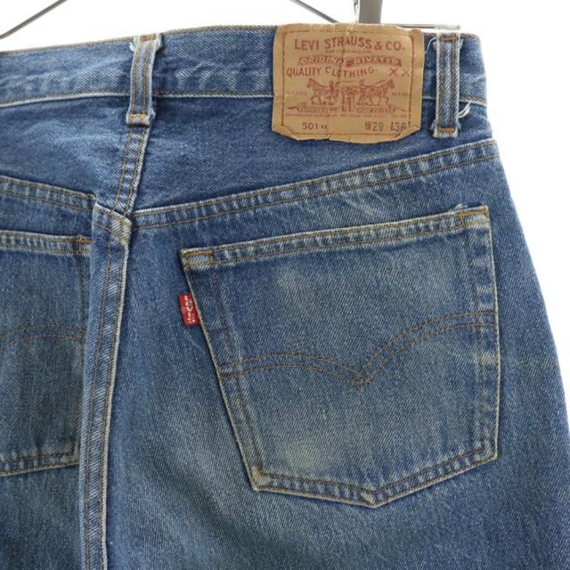80s USA製 Levi's 501xx デニムパンツ W34 バレンシア工場 リーバイス 80s 90s 501xx バレンシア工場 縮率10％ ボタン