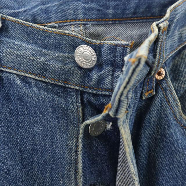 リーバイス 80s 90s 501xx バレンシア工場 縮率10％ ボタン