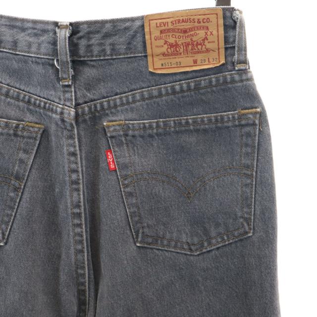 リーバイス 90s W515-03 日本製 ブラックデニム ストレートデニムパンツ w29 Levi’s レディース_2
