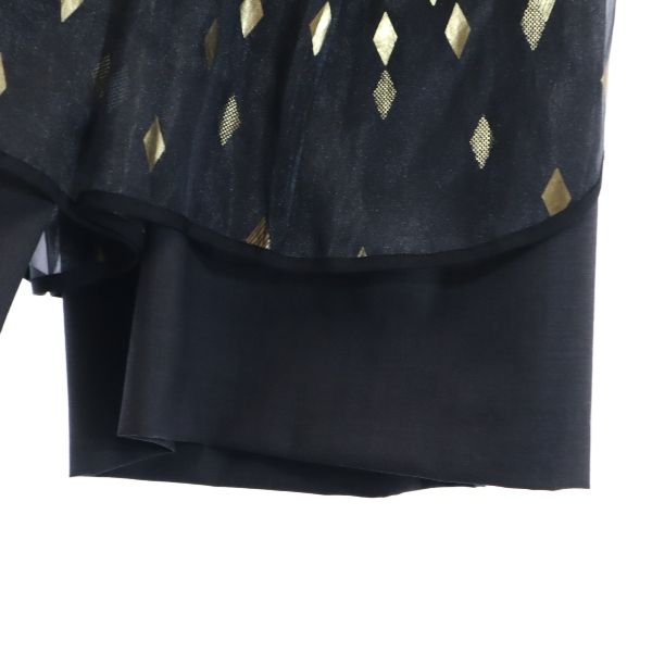 カラー レイヤード ガウチョパンツ 2 チャコールグレー他 kolor