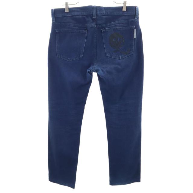 古着 Alexander McQueen アレキサンダーマックイーン イタリア製 デニムパンツ W31 インディゴ ジーンズ ボタンフライ メンズ Alexander McQueen アレキサンダーマックイーン イタリア製 デニム