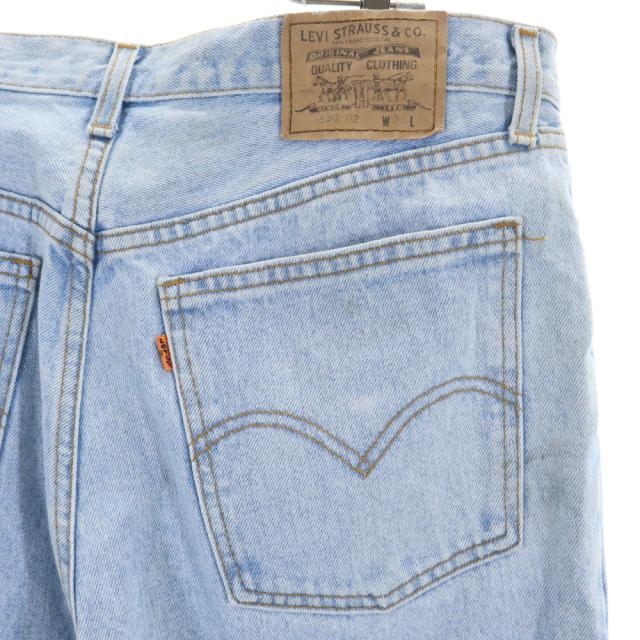 リーバイス 94年製 90s 630 イタリア製 ユーロリーバイス デニムパンツ W36 アイスブルー Levi’s ジーンズ メンズ_2