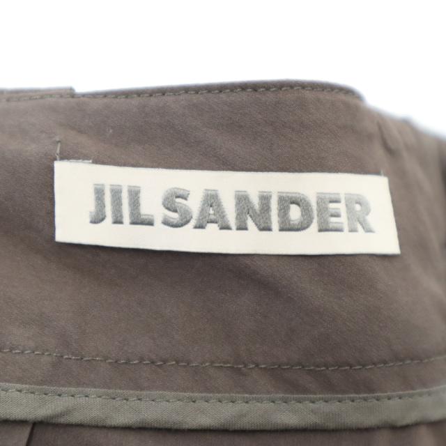 ジルサンダー イタリア製 クロップドパンツ 36 ブラウン系 JIL SANDER レディース_5