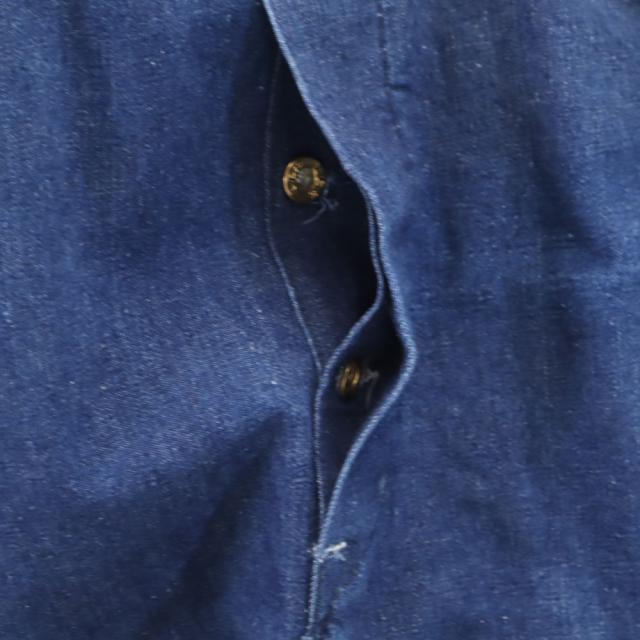 リー 80s USA製 ヴィンテージ デニム オーバーオール Lee ボタンフライ