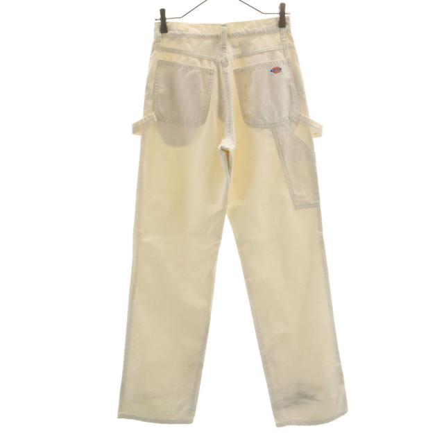 ディッキーズ 70s 黒タグ ヴィンテージ ペインターパンツ W28 アイボリー系 Dickies ワーク レディース ディッキーズ 70s 黒タグ ヴィンテージ ペインターパンツ W28