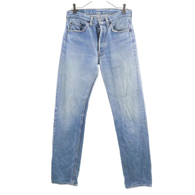 リーバイス 80s 501 USA製 デニムパンツ W31 ブルー系 Levi’s ジーンズ  ボタンフライ メンズの通販は