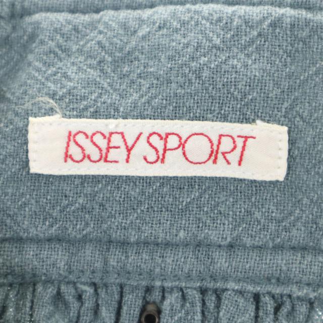 イッセイミヤケ 90s 日本製 オールド ミモレ丈 タック フレアスカート 9 グレー系 ISSEY MIYAKE レディース_5