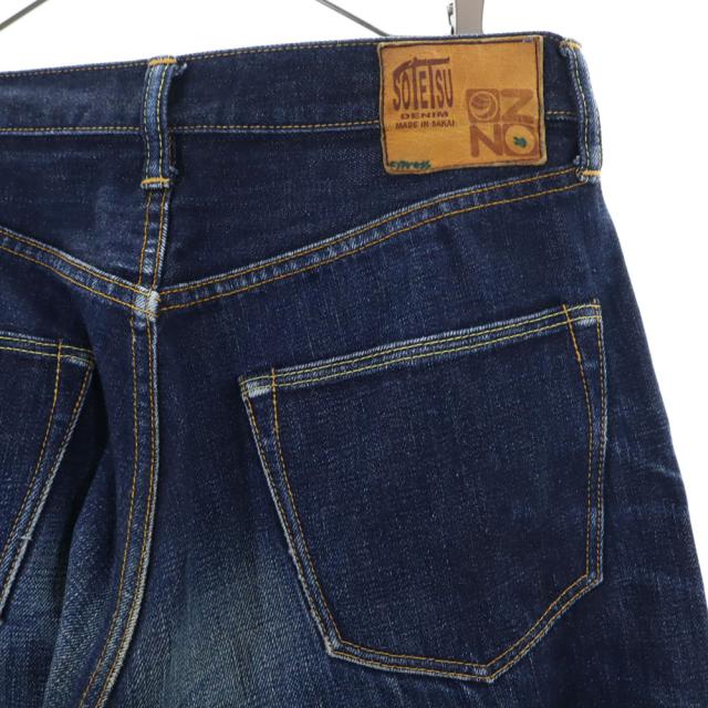 素鉄 日本製 ストレートデニムパンツ w29 SOTETSU ボタンフライ メンズ_2