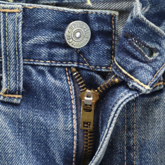 リーバイス 60s 551ZXX BIG E Vステッチ オフセットループ ボタン裏W イエローステッチ ストレートデニムパンツ Levi’s メンズ_5