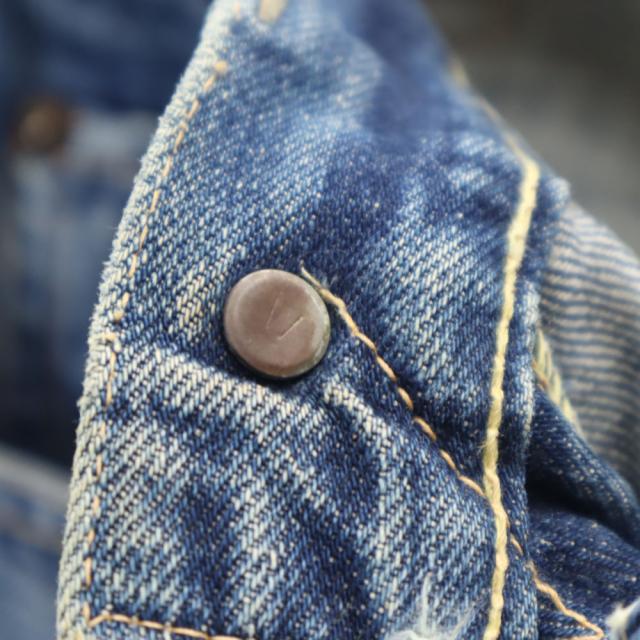 リーバイス 60s 551ZXX BIG E Vステッチ オフセットループ ボタン裏W イエローステッチ ストレートデニムパンツ Levi’s メンズ_6