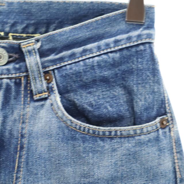 リーバイス 60s 551ZXX BIG E Vステッチ オフセットループ ボタン裏W イエローステッチ ストレートデニムパンツ Levi’s メンズ_7