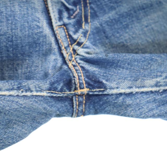 リーバイス 60s 551ZXX BIG E Vステッチ オフセットループ ボタン裏W イエローステッチ ストレートデニムパンツ Levi’s メンズ_8