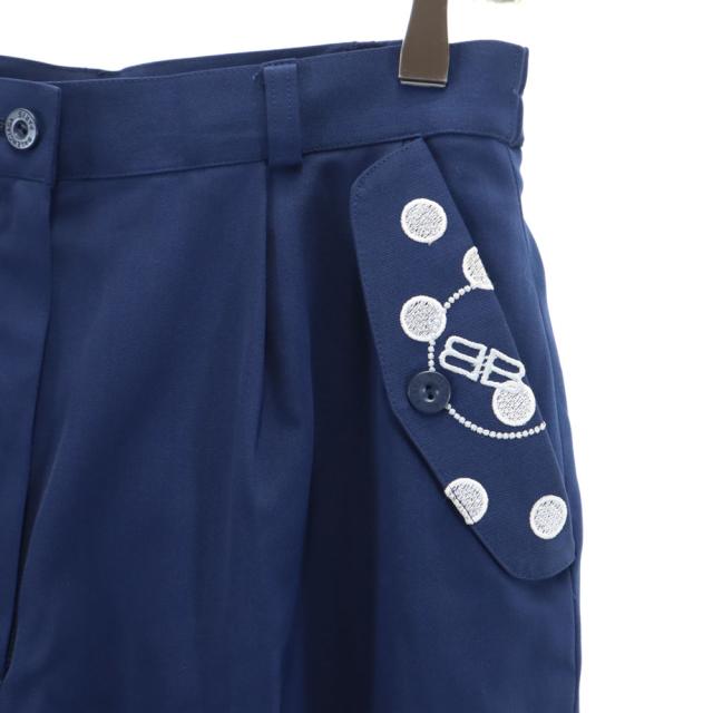 バレンシアガ 90s オールド ゴルフ ショートパンツ L ネイビー