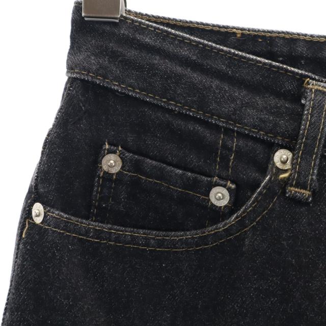 リーバイス 80s w626-5358 日本製 テーパードデニムパンツ W29/9 ブラック Levi’s ジーンズ レディース_3