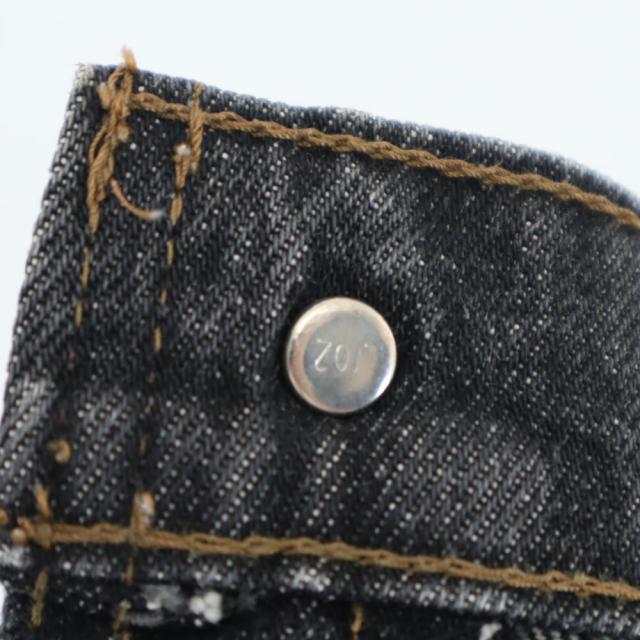 リーバイス 80s 日本製 後染め ブラック デニムパンツ W29 ブラック