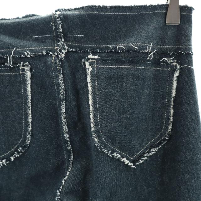 マルタンマルジェラ ストレートデニムパンツ 36 ブラック MARTIN MARGIELA レディース_2