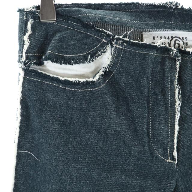 マルタンマルジェラ ストレートデニムパンツ 36 ブラック MARTIN