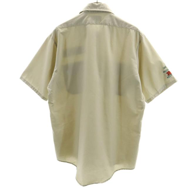 ハイランドバイレッドキャップ 半袖 ワークシャツ L ベージュ HighLand