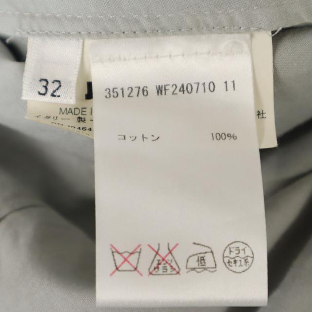 ジルサンダー イタリア製 ミディ丈 タイトスカート 32 グレー JIL SANDER レディース