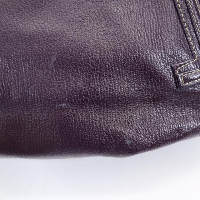 ランバン 日本製 ハンドバッグ パープル LANVIN ELITE レディースの  