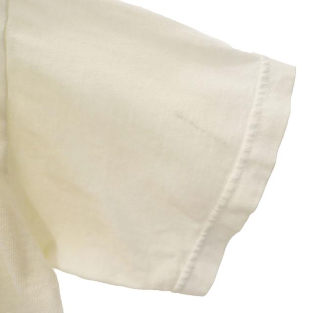 ギルダン 90s おさるのジョージ 半袖 Tシャツ L アイボリー系 GILDAN オールド メンズ